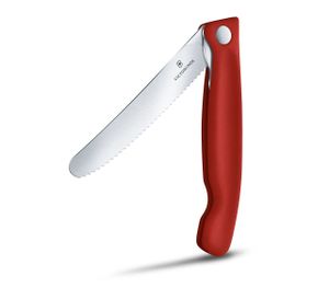 Victorinox Swiss Classic tomatenmes inklapbaar - 11cm - kartel - rood