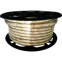 LED Strip 50m - Warm Wit 3000K - Waterdicht IP65 - 230V 5050 SMD