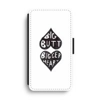 Big butt bigger heart: iPhone XS Max Flip Hoesje