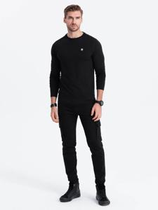 Longsleeve heren - Zwart - SYBARIS