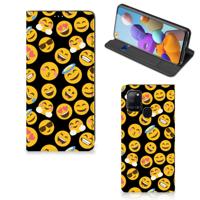 Samsung Galaxy A21s | Hoesje met Magneet | Emoji