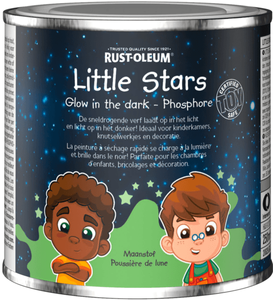 rust-oleum little stars glow in the dark maanstof 250 ml