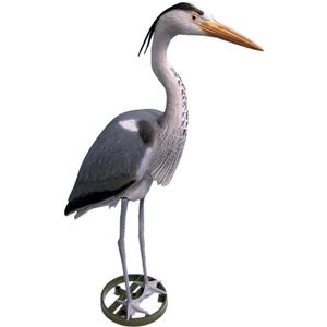 Plastic reiger vogel 87 cm vijver decoratie/verjager