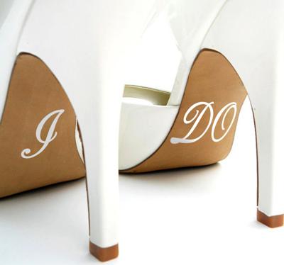 Decoratieve I Do Muursticker