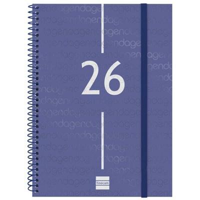Agenda Finocam Blauw A5 15,5 x 21,2 cm