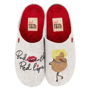 Hot Potatoes Pantoffels Kloch 64627 Grijs maat