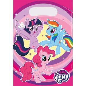 8x stuks My Little Pony thema snoepzakjes