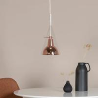 Nohr Hanglamp 'Jawara' Glas, kleur Koper