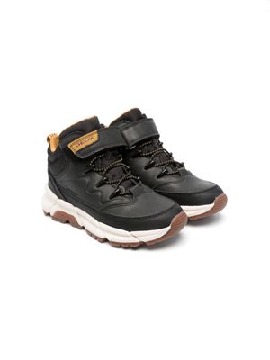 Geox Kids bottines Flexyper à attache scratch - Noir