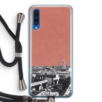 Marrakech Skyline : Samsung Galaxy A50 Transparant Hoesje met koord