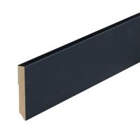 Folieplint plint 90x12 - Amsterdam zwart RAL 9005