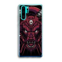 Hell Hound and Serpents: Huawei P30 Pro Transparant Hoesje