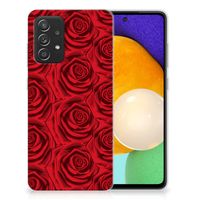 Samsung Galaxy A52 (5G/4G) TPU Case Red Roses