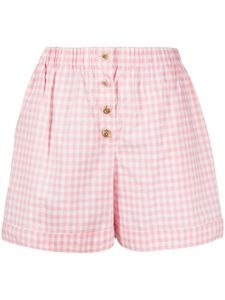 CHANEL Pre-Owned short court à carreaux vichy (années 1990-2000) - Rose