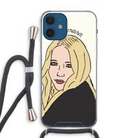 Mary Kate: iPhone 12 Transparant Hoesje met koord
