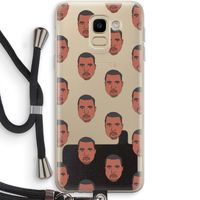 Kanye Call Me?: Samsung Galaxy J6 (2018) Transparant Hoesje met koord