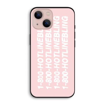 Hotline bling pink: iPhone 13 Biologisch afbreekbaar hoesje