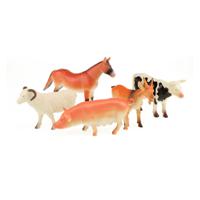 Toi-Toys Animal World Boederijdieren Deluxe, 5st.