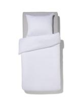 HEMA Dekbedovertrek 140x200/220cm satijn wit (wit)