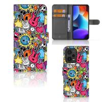 Xiaomi Redmi Note 12 Pro Plus | Wallet Case | met Pasjes | Punk Rock