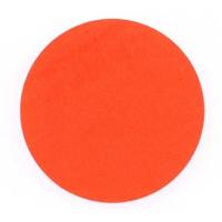Etiket 100 mm rond fluor rood 1000 rol