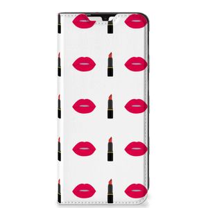 Samsung Galaxy A33 5G Hoesje met Magneet Lipstick Kiss