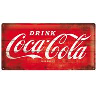 Drink Coca Cola Wood Look 25 x 50 cm - thumbnail