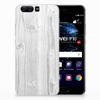 Huawei P10 | Bumper Hoesje | White Wood