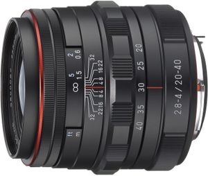 Pentax 20-40mm F/2.8-4.0 zwart ED Limited DC WR