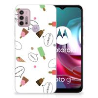 Motorola Moto G30 | G10 | Siliconen Case | IJsjes