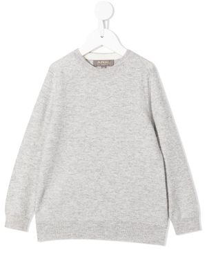 N.PEAL KIDS sweat en cachemire biologique - Gris