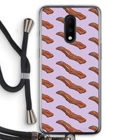 Bacon to my eggs #2: OnePlus 7 Transparant Hoesje met koord
