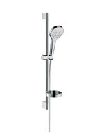 Hansgrohe Croma Select S doucheset met glijstang 65cm en zeepschaal chroom - thumbnail