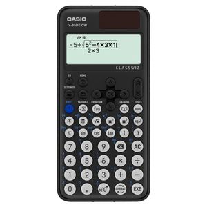 Casio FX-85DE CW Technische rekenmachine Zwart Aantal displayposities: 10 werkt op batterijen, werkt op zonne-energie (b x h x d) 77 x 10.7 x 162 mm