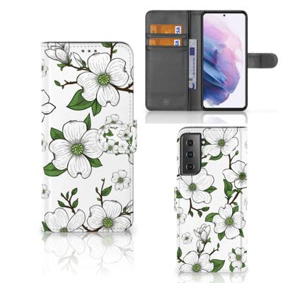 Samsung Galaxy S21 Plus Hoesje Dogwood Flowers Samsung Galaxy S21 Plus Hoesje Dogwood Flowers