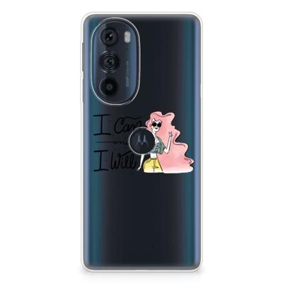 Motorola Edge 30 Pro Telefoonhoesje met Naam i Can