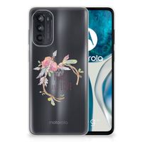 Motorola Moto G52/G82 Telefoonhoesje met Naam Boho Text