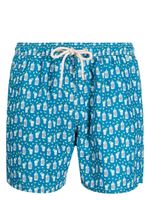 MC2 Saint Barth all-over graphic-print swim shorts - Bleu - thumbnail