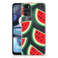 Motorola Moto G22 | Siliconen Case | Watermelons