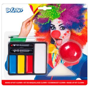 Boland schmink set clown met clownsneus