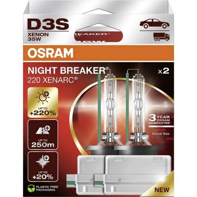 Osram Automotive 66340XN2-2HB Xenonlamp Xenarc Night Breaker 220 D3S 35 W 42 V