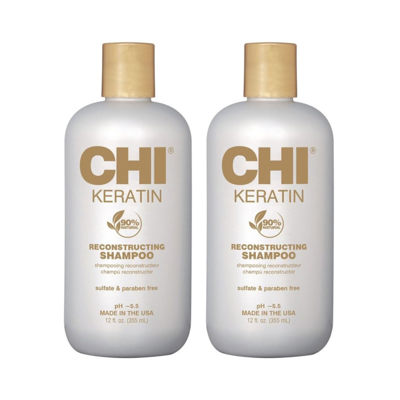 CHI Keratin Shampoo 2x355ml