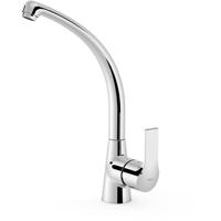 Keukenkraan Tres K | Opbouw | 360° Draaibaar | Mengkraan | 1-hendel | Rond | Chroom