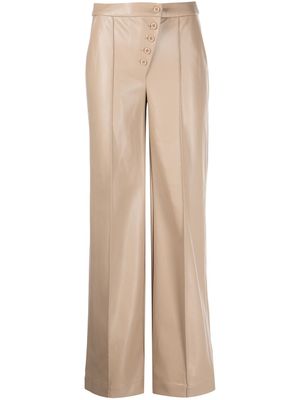 Simkhai pantalon droit à détails de poches - Tons neutres