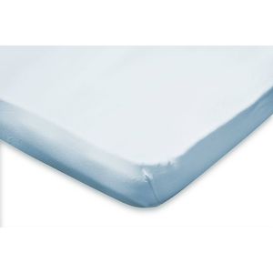 Elegance Topper Hoeslaken Jersey Katoen Stretch - licht blauw 120/130/140x200cm