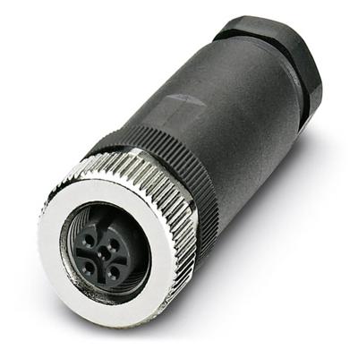 Phoenix Contact 1696439 Sensor/actuator connector, niet geassembleerd M12 Aantal polen (sensoren): 4 Bus, recht 1 stuk(s) Piece
