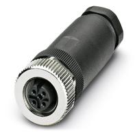 Phoenix Contact 1696439 Sensor/actuator connector, niet geassembleerd M12 Aantal polen (sensoren): 4 Bus, recht 1 stuk(s) Piece