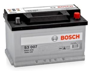 Bosch S3 007 voertuigaccu 70 Ah 12 V 640 A Auto