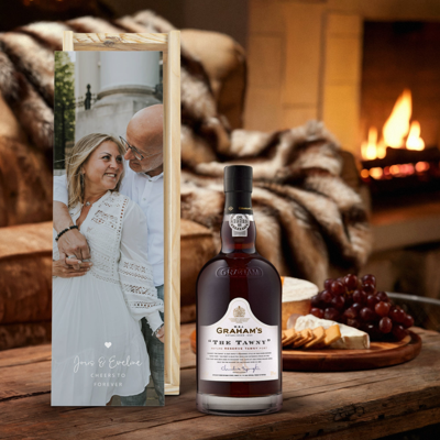 Port in bedrukte kist - Graham&apos;s The Tawny Reserve