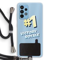 Victory Royale: Samsung Galaxy A52 Transparant Hoesje met koord